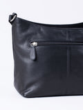 Lakeland Leather Grasmere cross-body bag in black (British brand)