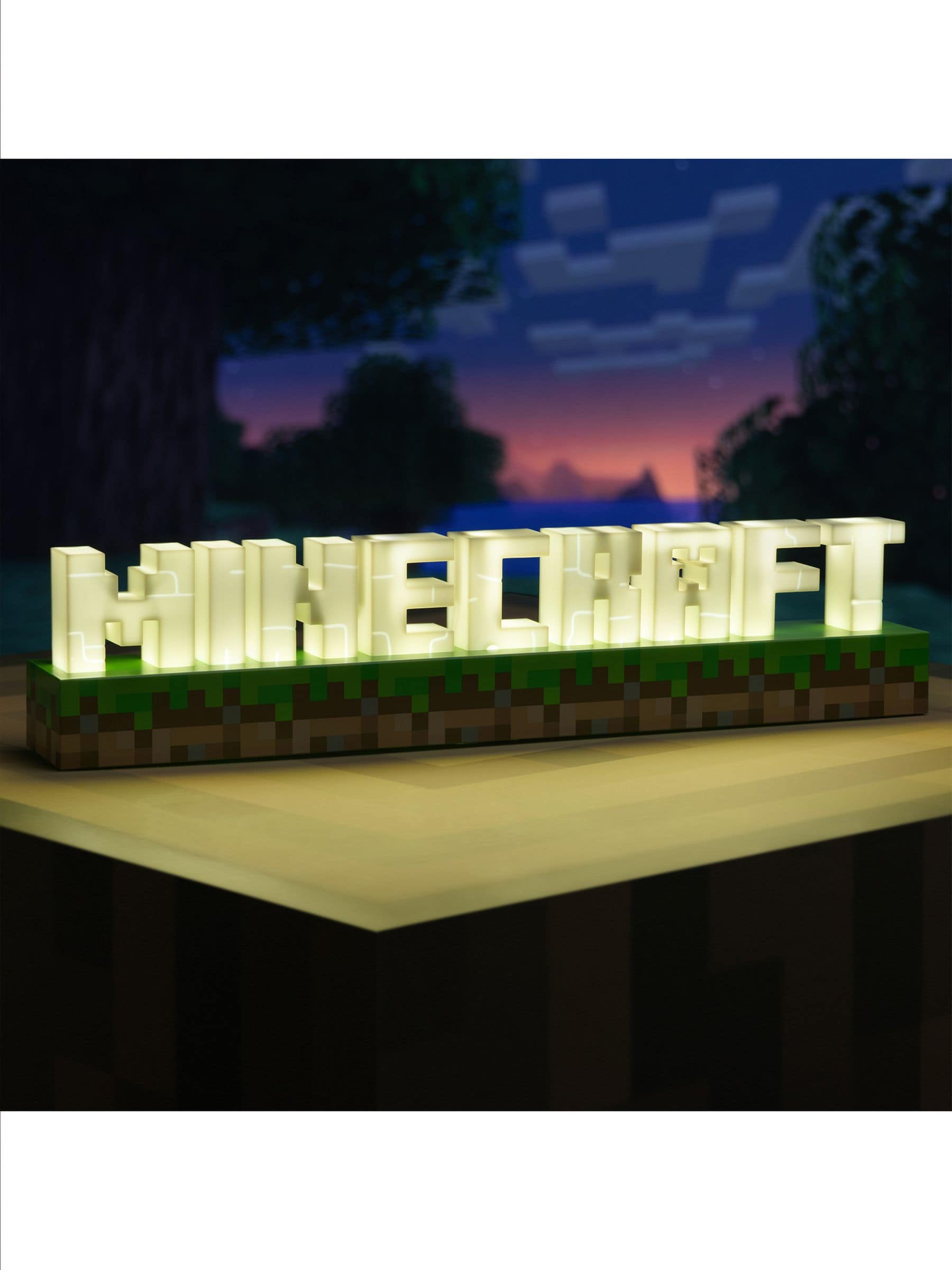 Minecraft Logo Light 41.2cm wide (British brand)