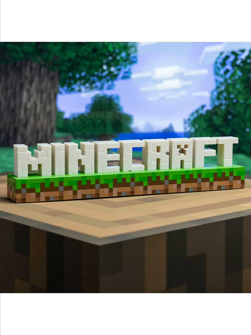 Minecraft Logo Light 41.2cm wide (British brand)