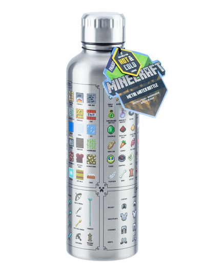Minecraft Metall-Wasserflasche 500ml