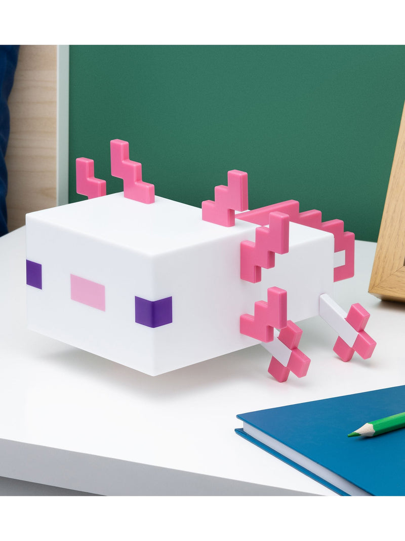 Minecraft Axolotl Light night light 21cm, imported from the UK
