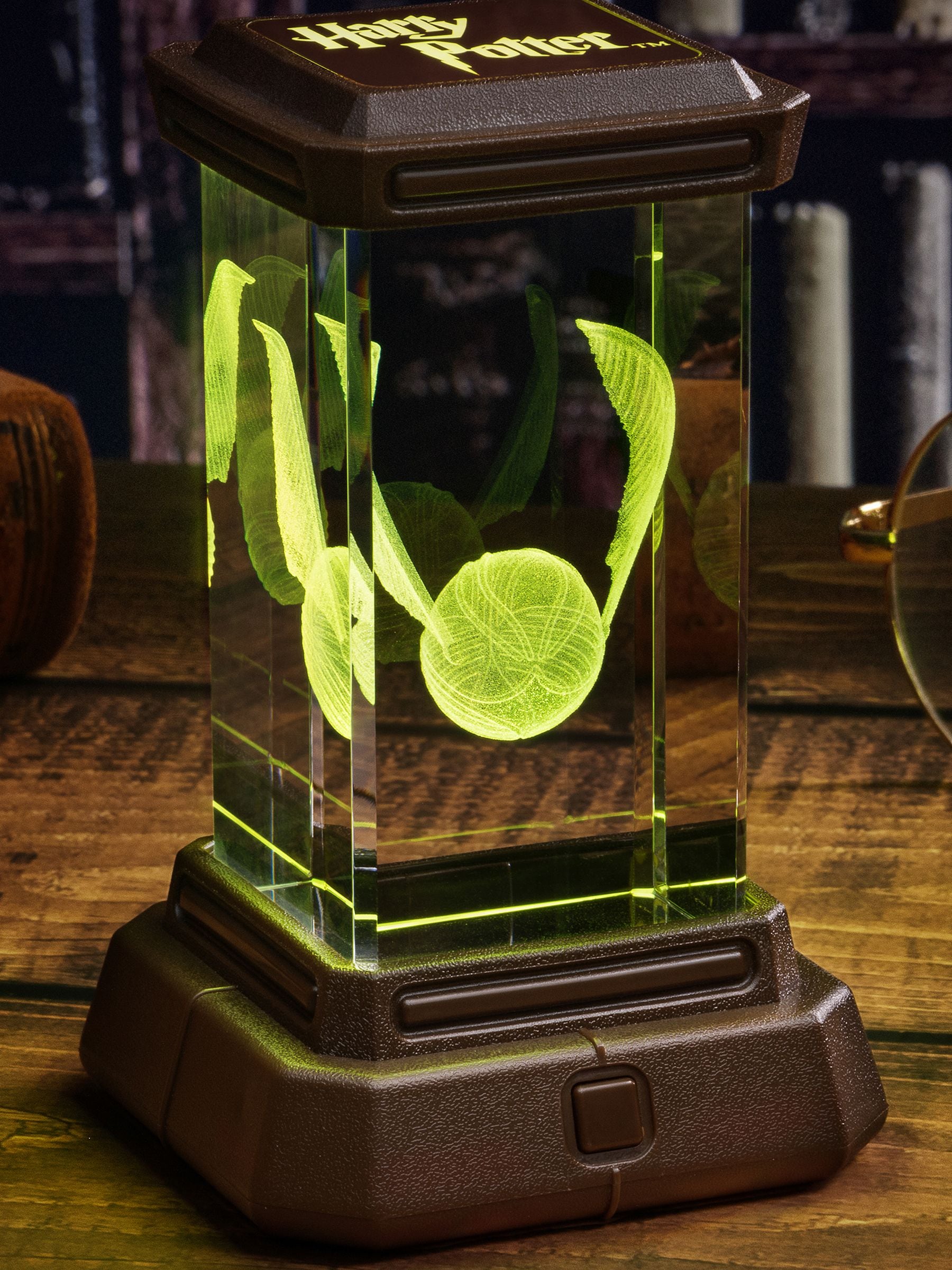 Harry Potter Golden Snitch holographic light 12cm (British brand)