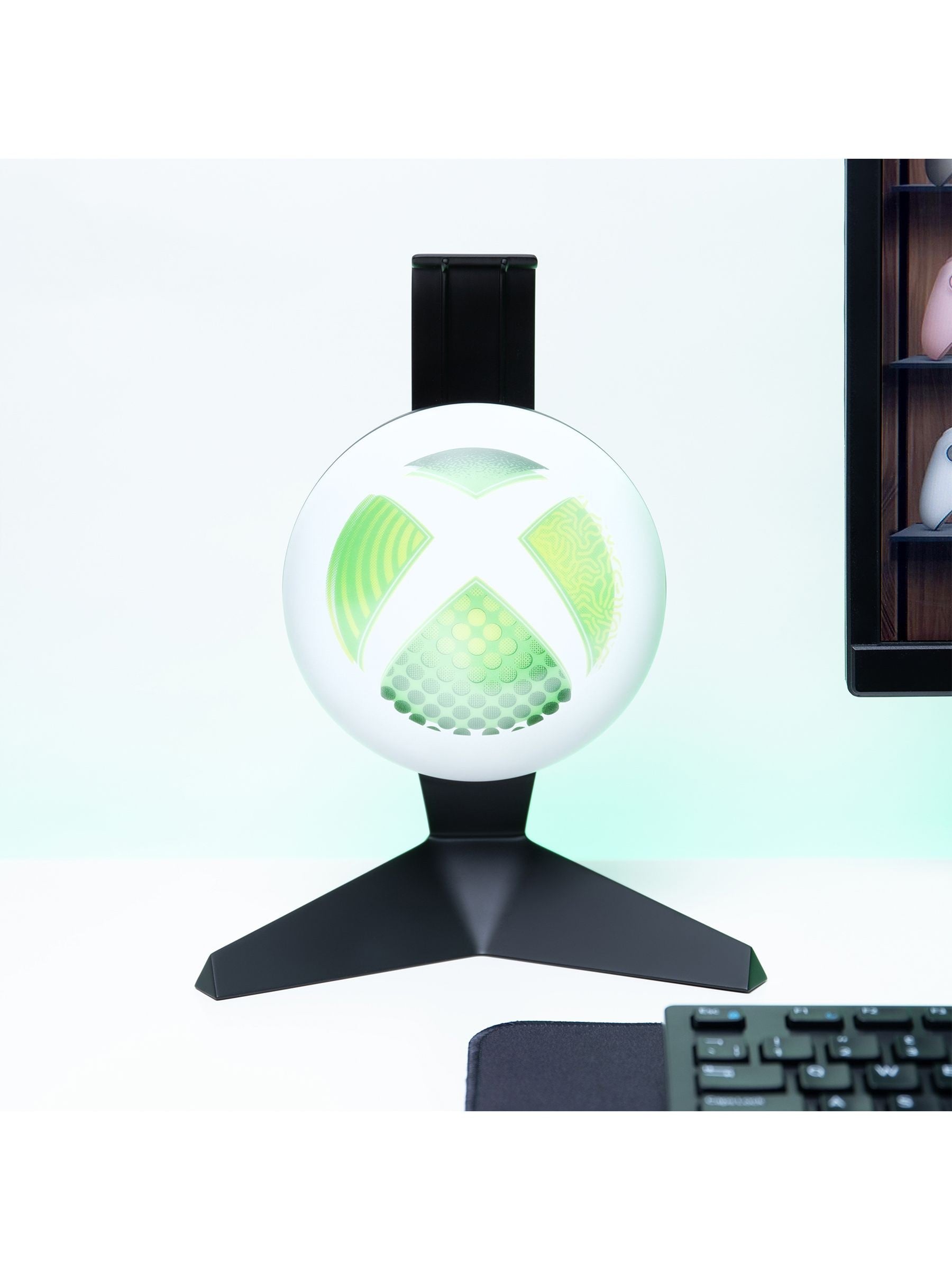 Xbox light up headphone stand 23.5cm, imported from the UK