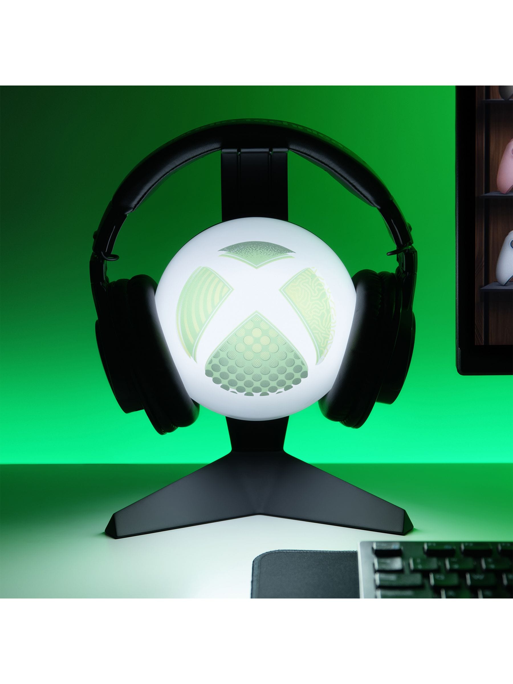 Xbox light up headphone stand 23.5cm, imported from the UK