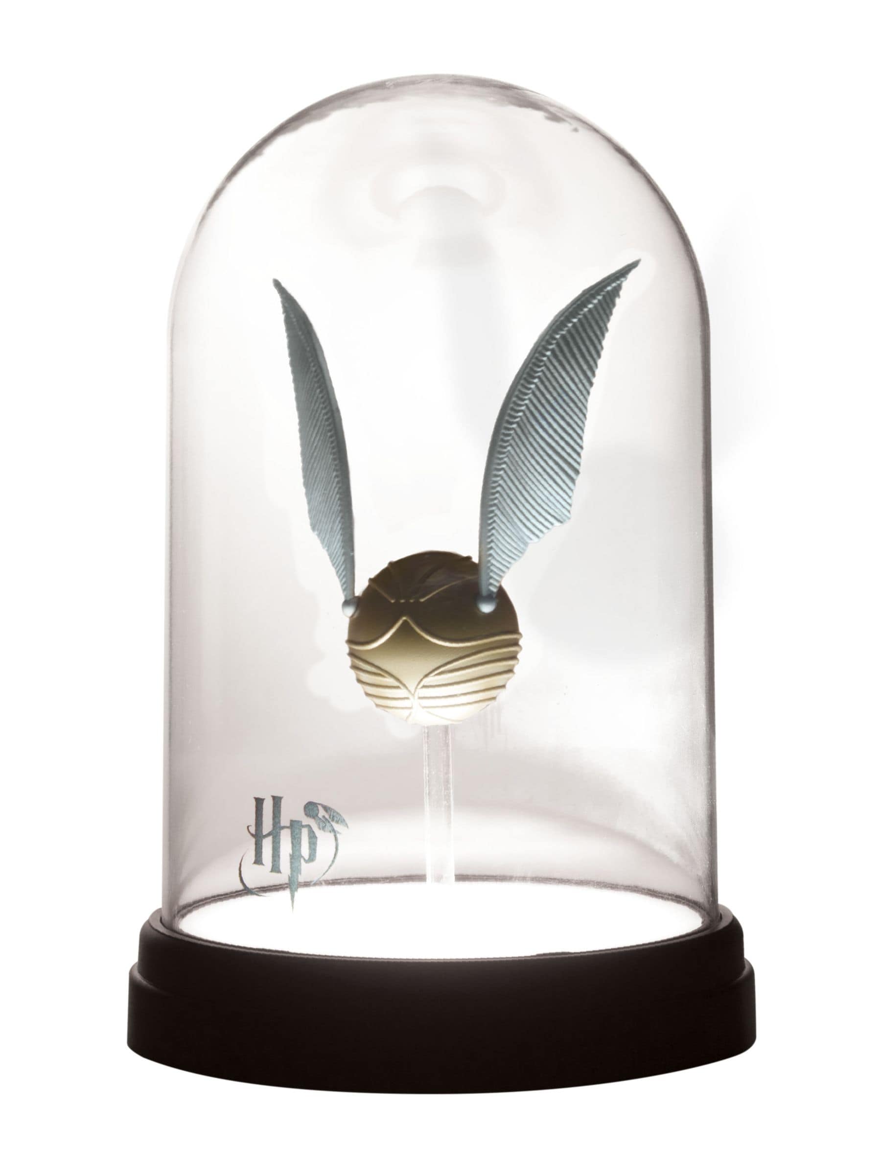 Harry Potter Golden Snitch Light illuminated bell jar 20cm - British product