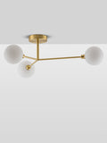 Houseof pink 3 light flush ceiling light 64cm width (British brand)