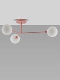 Houseof pink 3 light flush ceiling light 64cm width (British brand)
