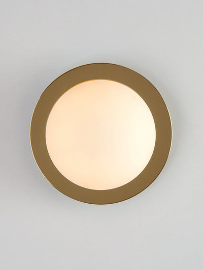 Next Houseof Charcoal Grey Opal Disk Bathroom Wall Light- Buy online at McGrocer