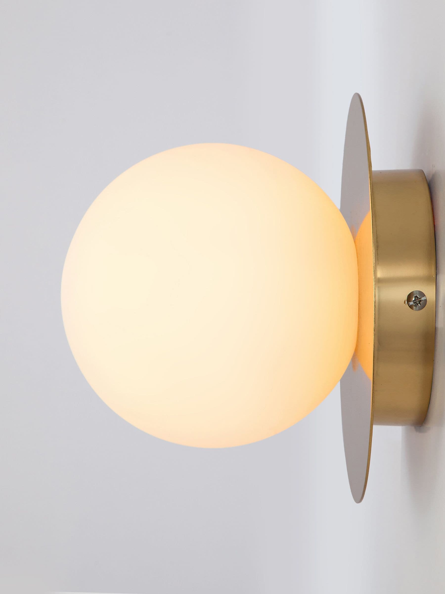 Houseof Brass Opal Disk Wall Light 16cm, UK version