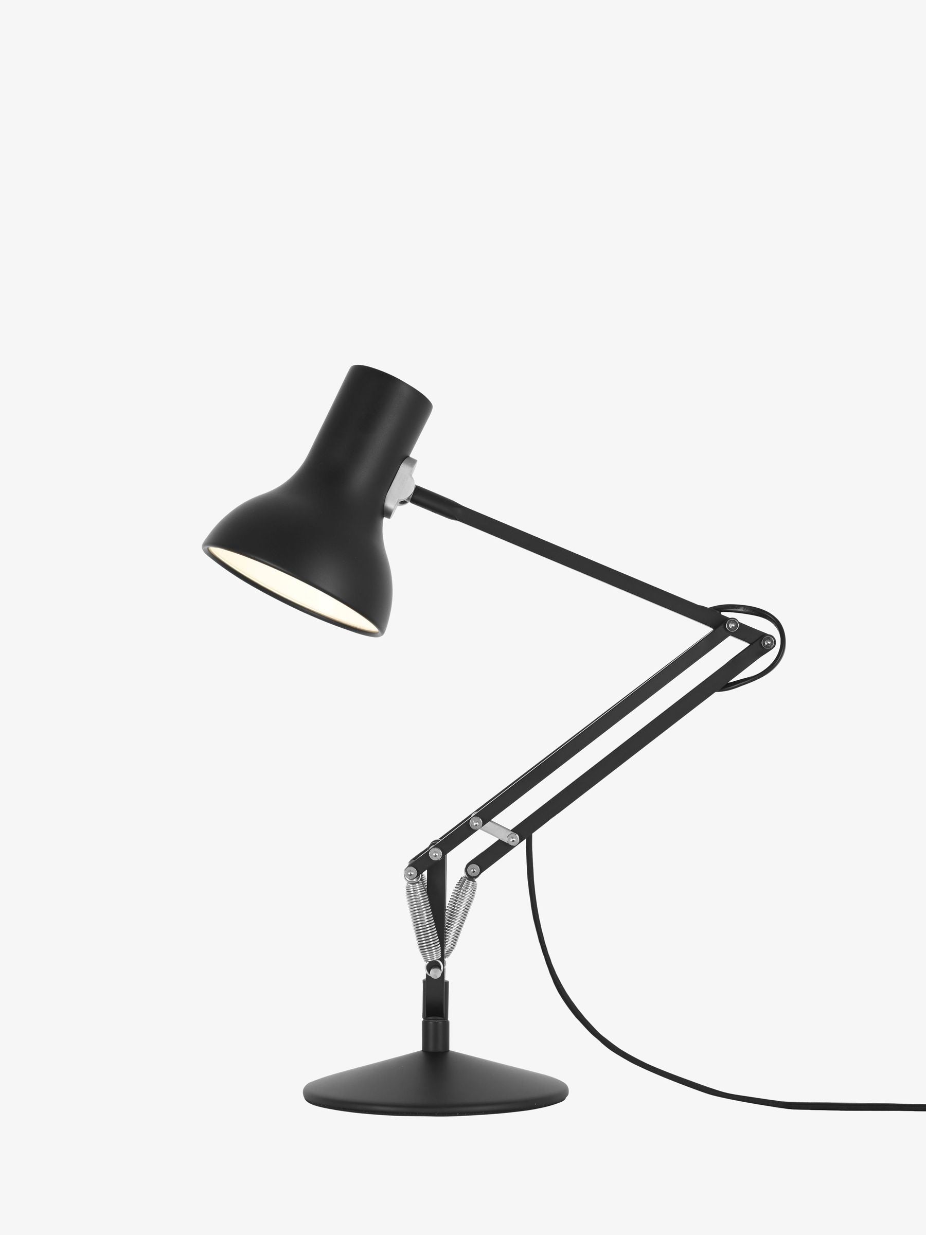 Anglepoise Type 75 Mini black desk lamp (British brand)
