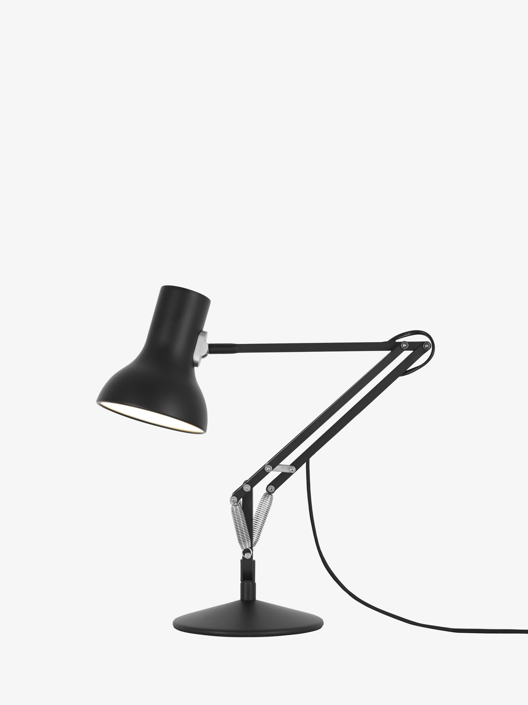 Anglepoise Type 75 Mini black desk lamp (British brand)