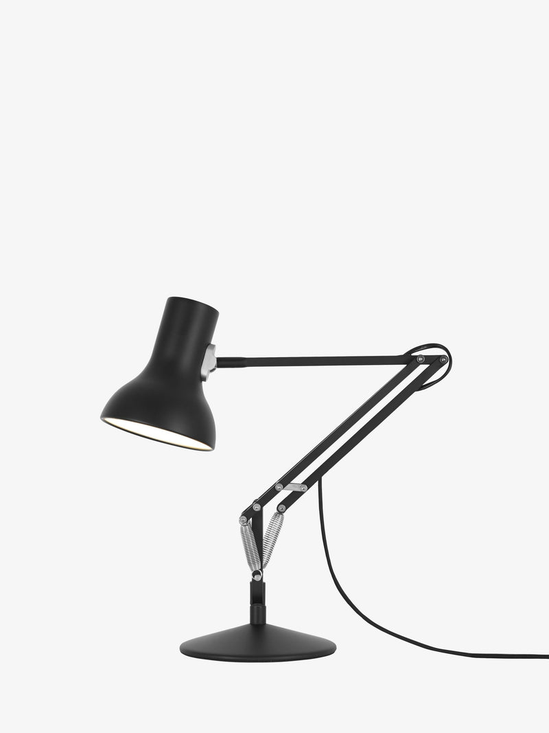 Anglepoise Type 75 Mini black desk lamp (British brand)