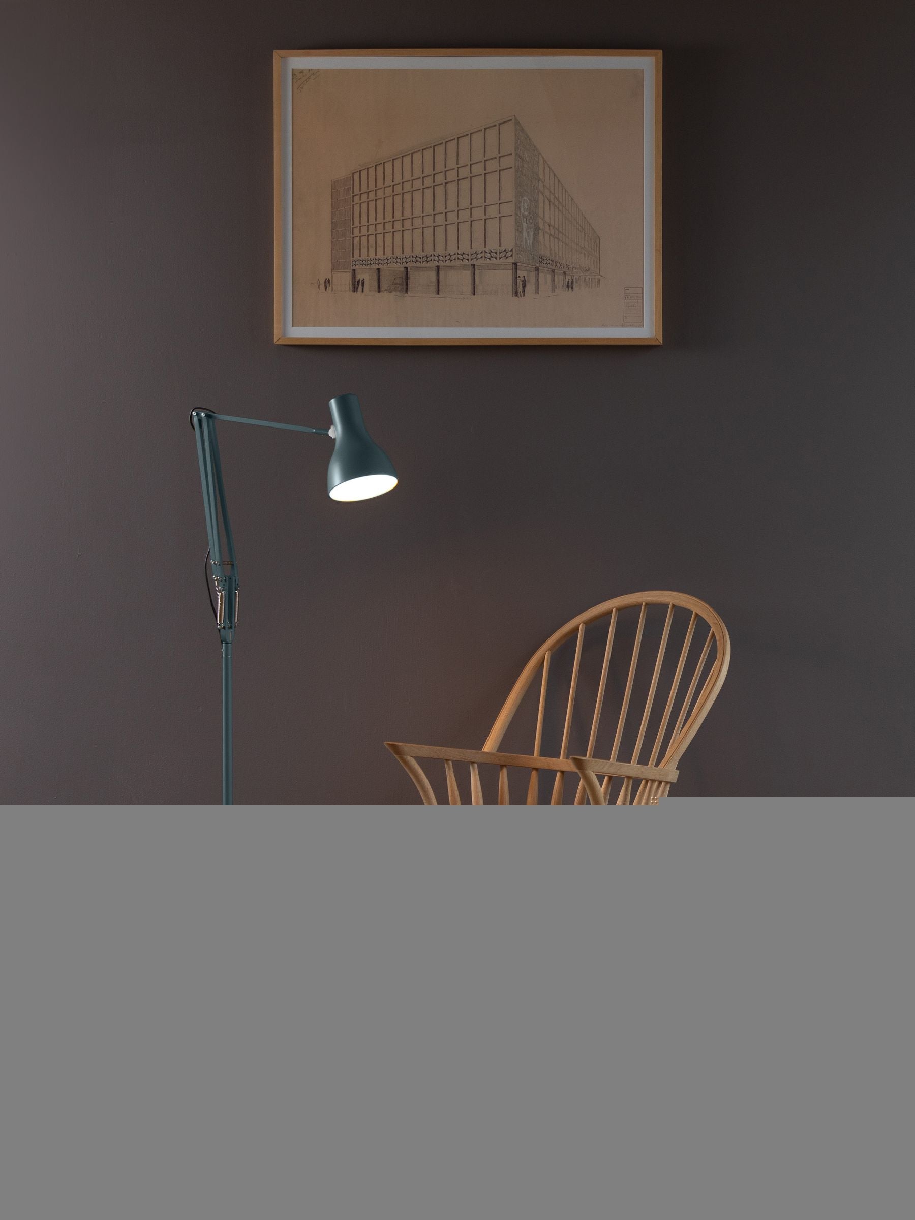 Anglepoise White Type 75 Floor Lamp