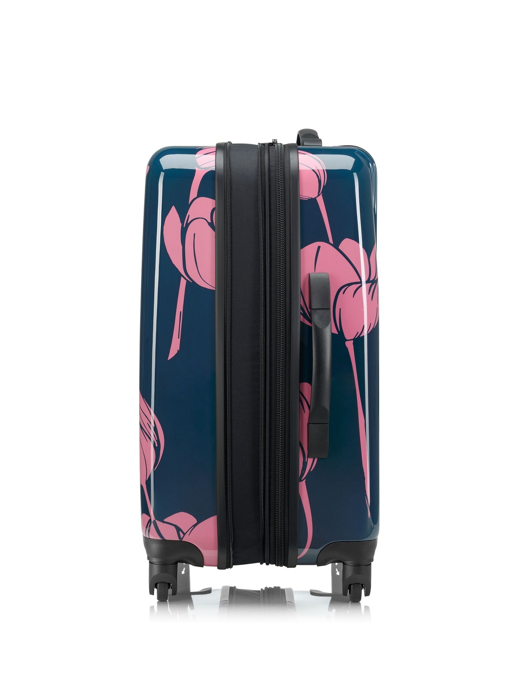 Tripp Blue Tulip Print Medium Suitcase 66cm, UK version