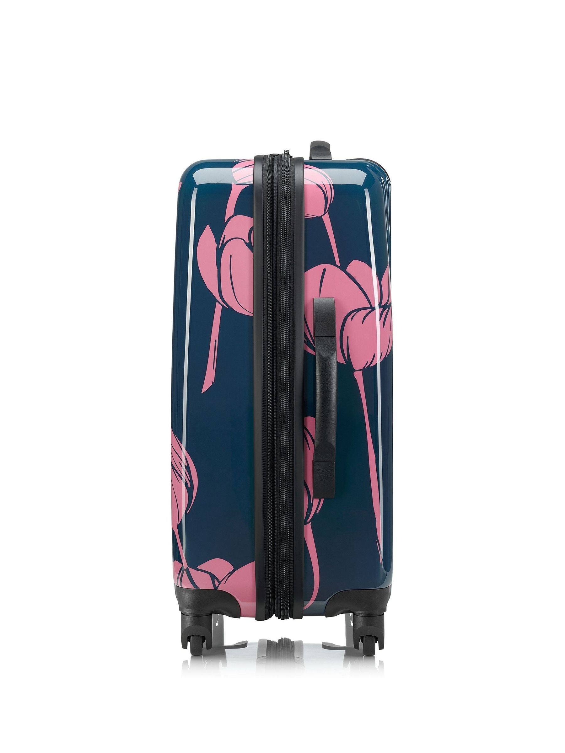 Tripp Blue Tulip Print Medium Suitcase 66cm, UK version