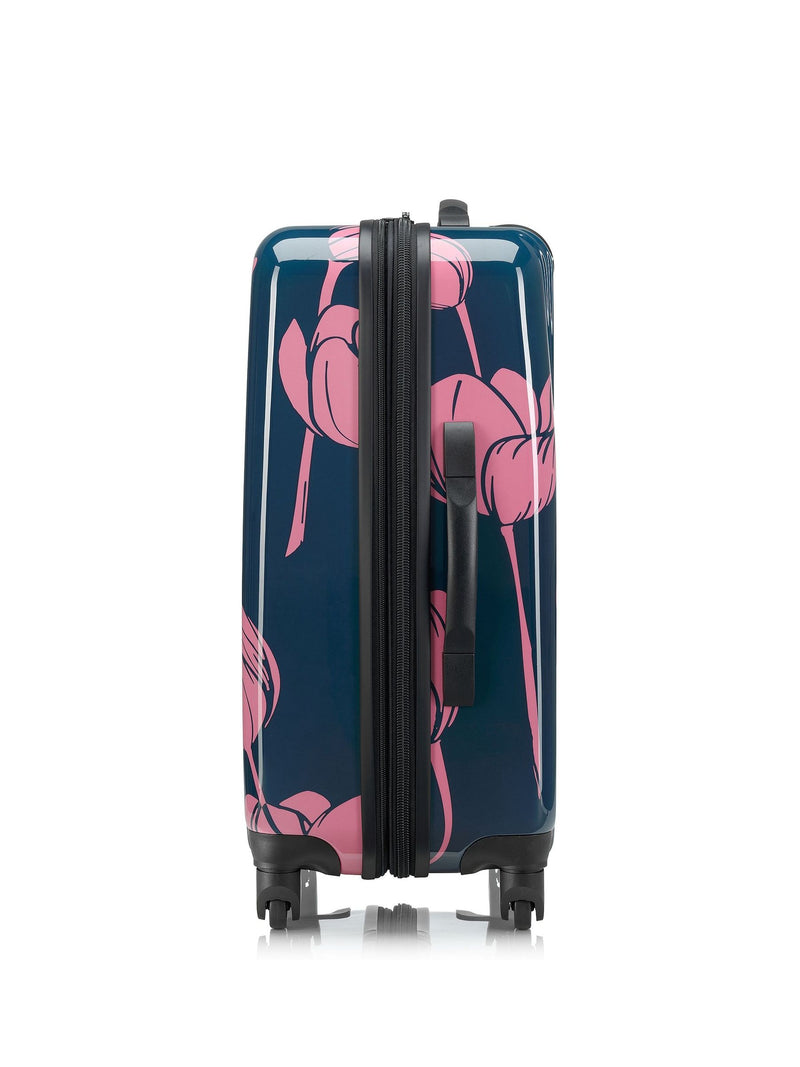 Tripp Blue Tulip Print Medium Suitcase 66cm, UK version