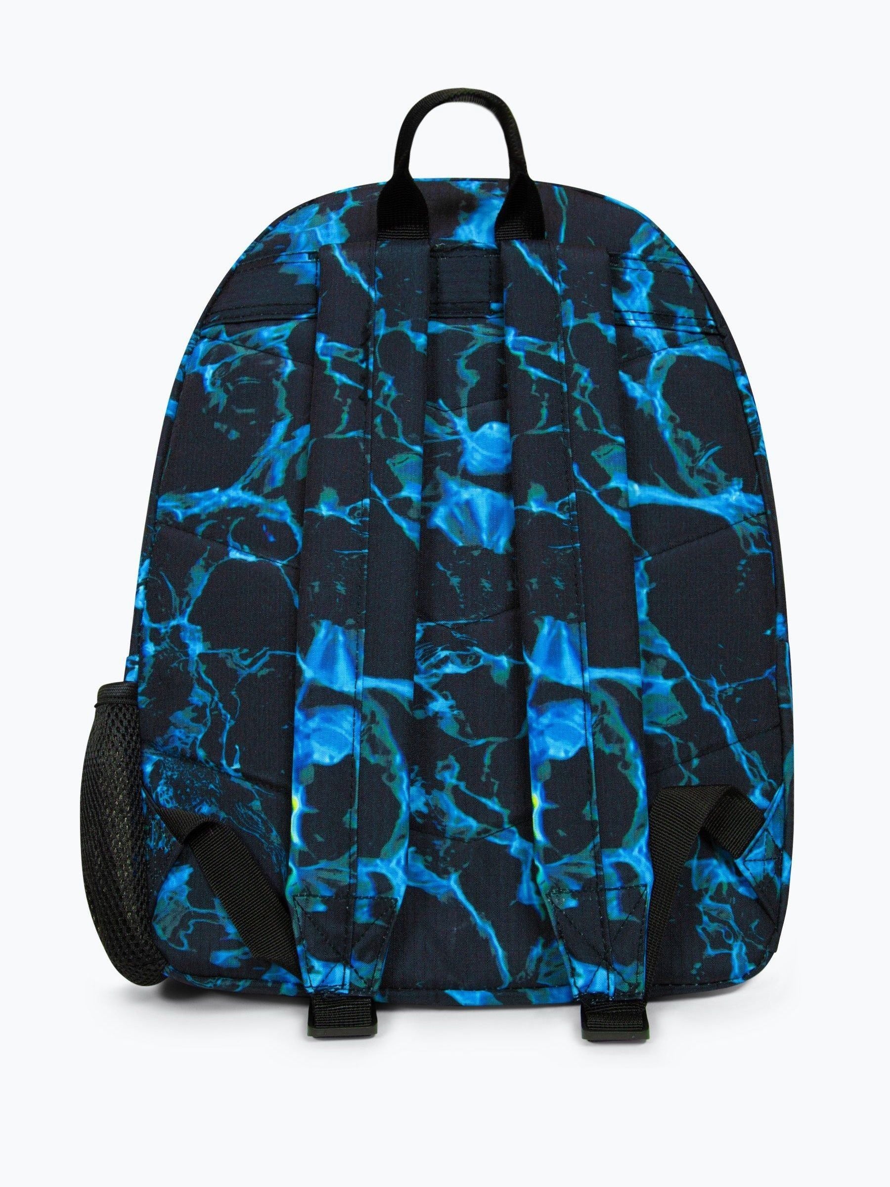 Hype Blue Multi X-Ray Pool backpack for school, UK version