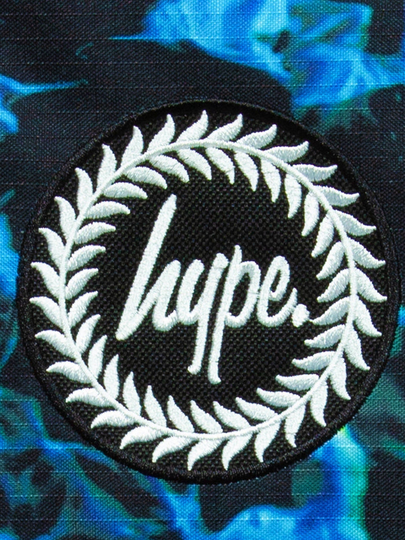 Hype Blue Multi X-Ray Pool backpack for school, UK version