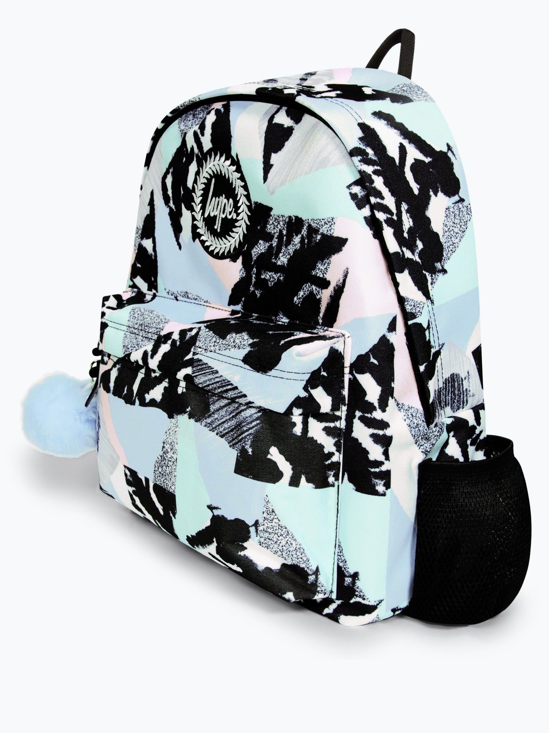 Hype blue pastel abstract backpack 42cm, UK version