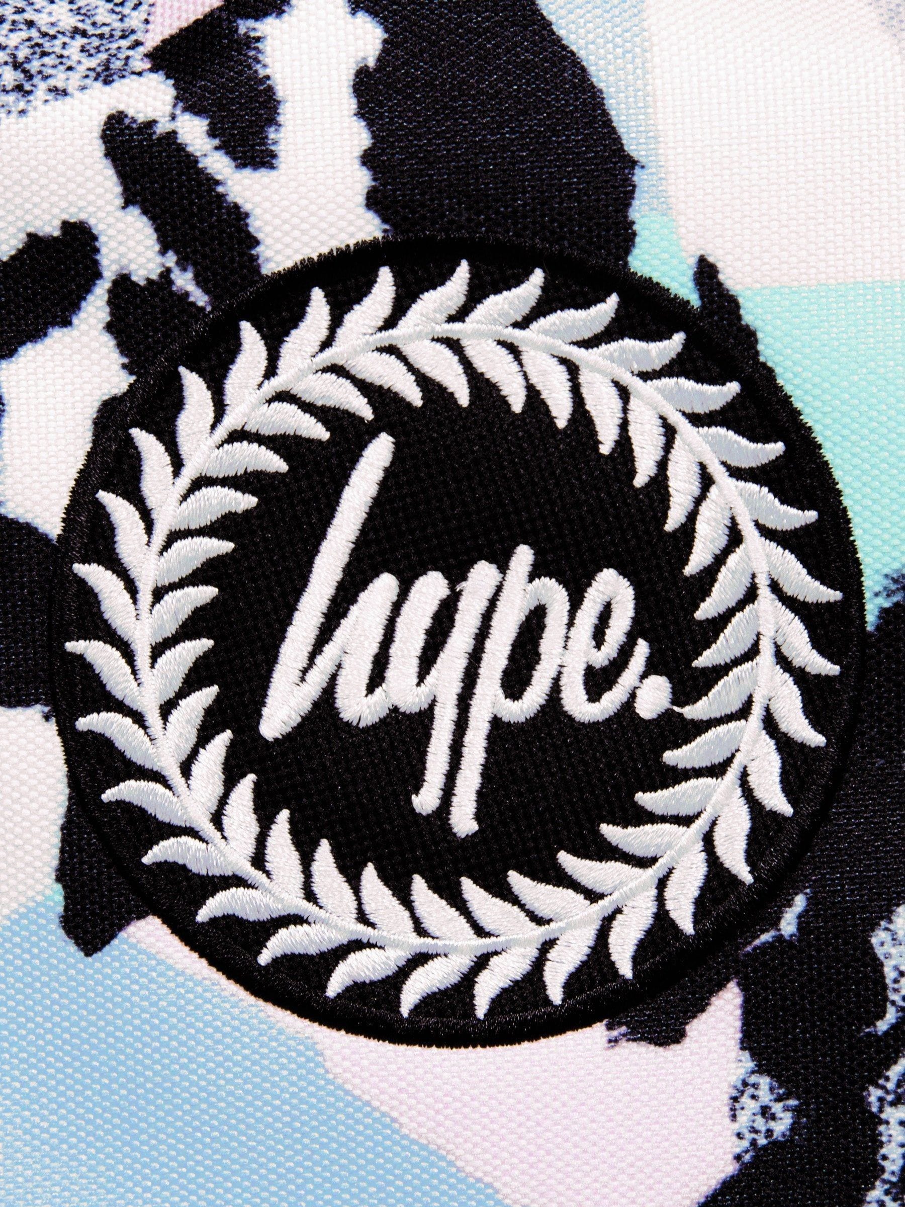 Hype blue pastel abstract backpack 42cm, UK version