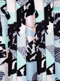 Hype blue pastel abstract backpack 42cm, UK version