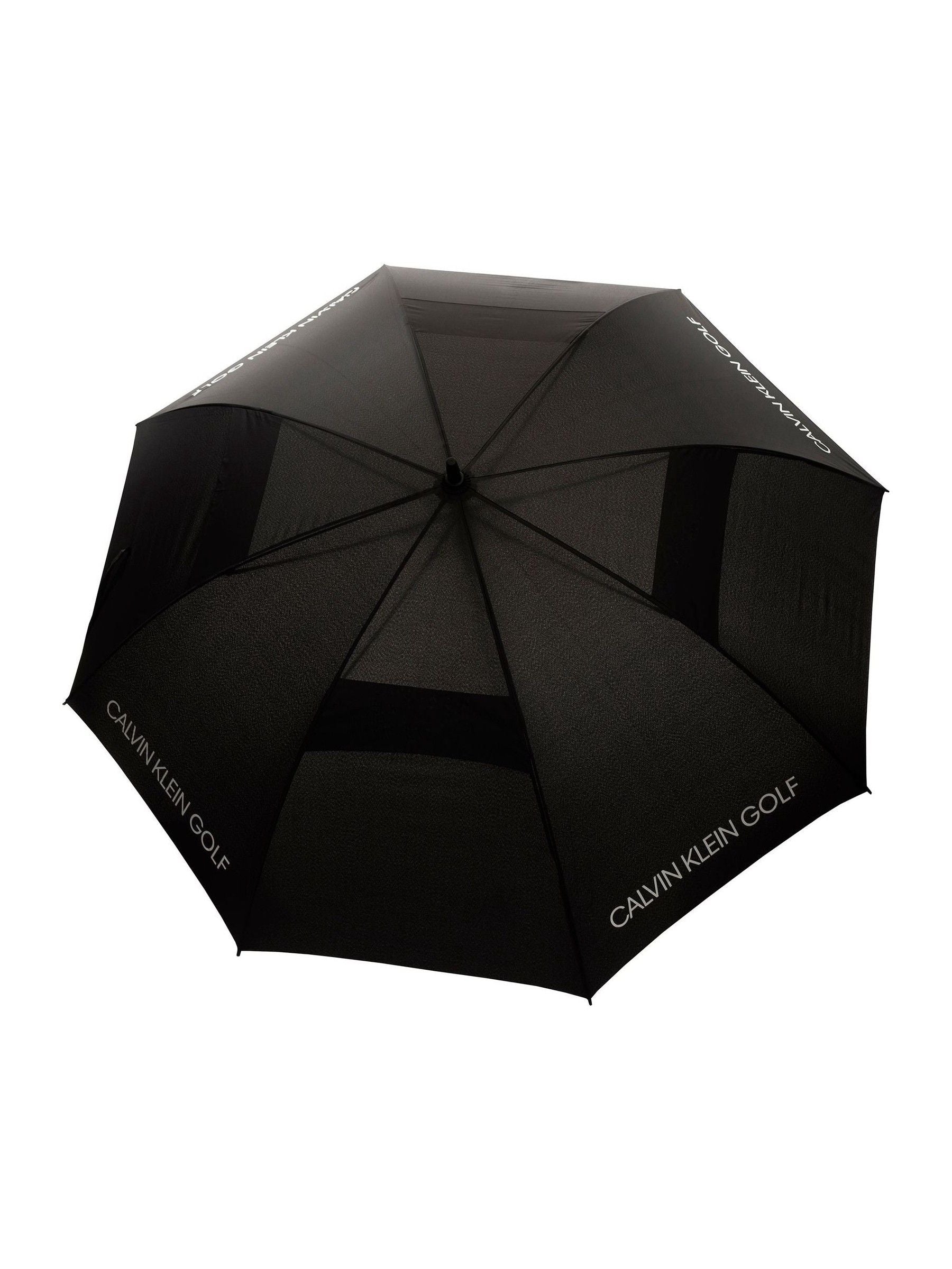 Calvin Klein black vented golf umbrella - British product