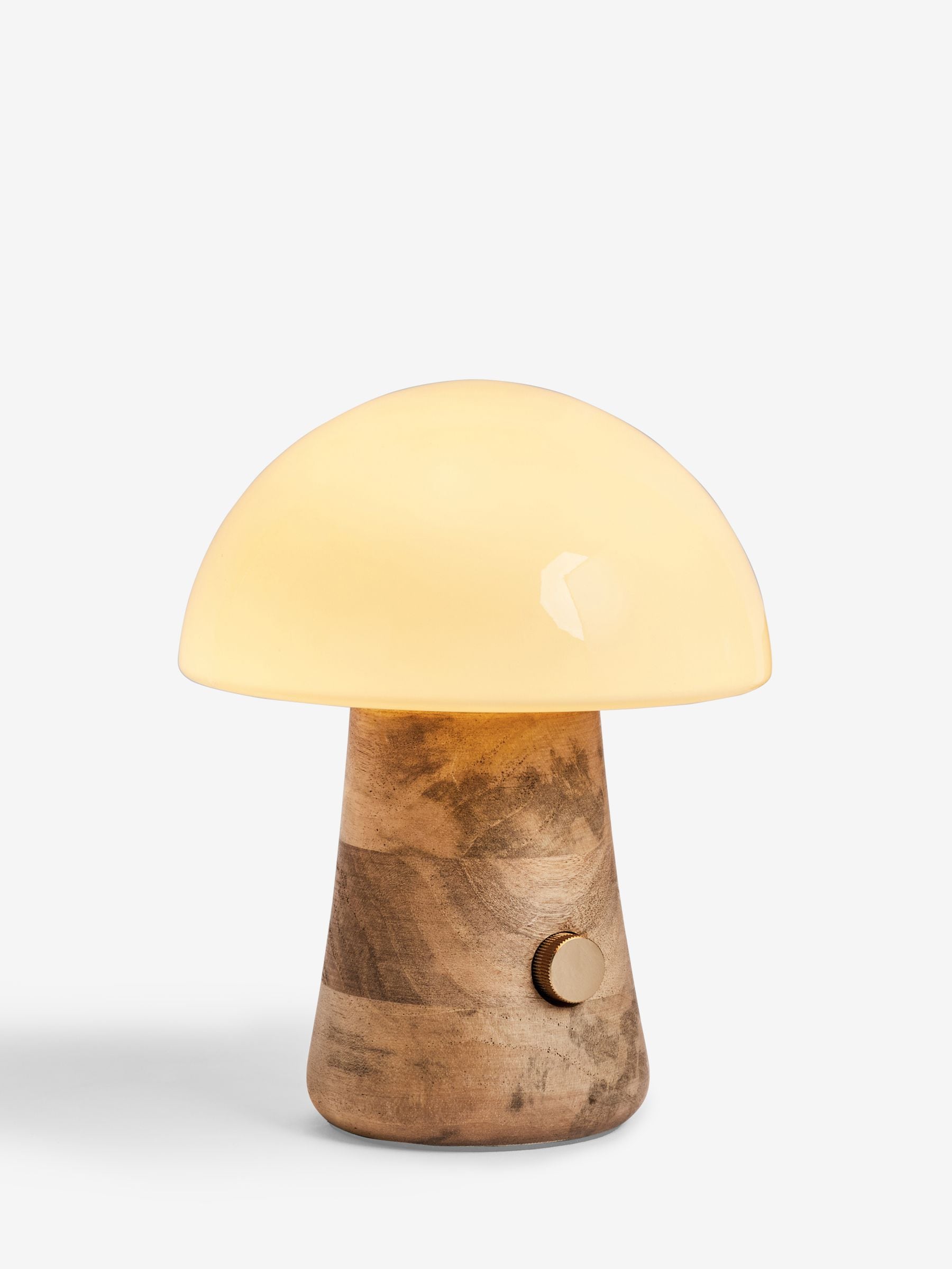 Natural Bjorn rechargeable wireless table lamp (British brand)