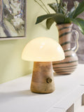 Natural Bjorn rechargeable wireless table lamp (British brand)