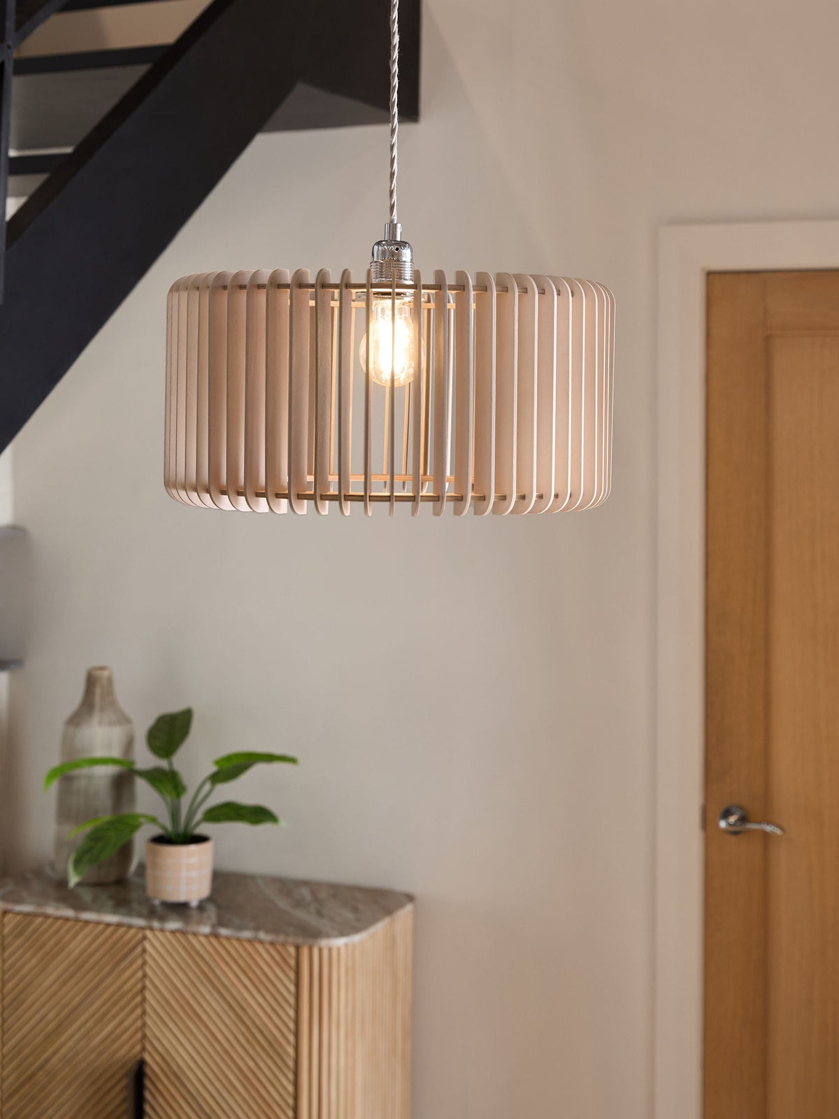 Next Natural Anders Easy Fit Ceiling Light Shade