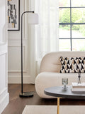 Floor lamp Black Ryker 150cm tall - British product