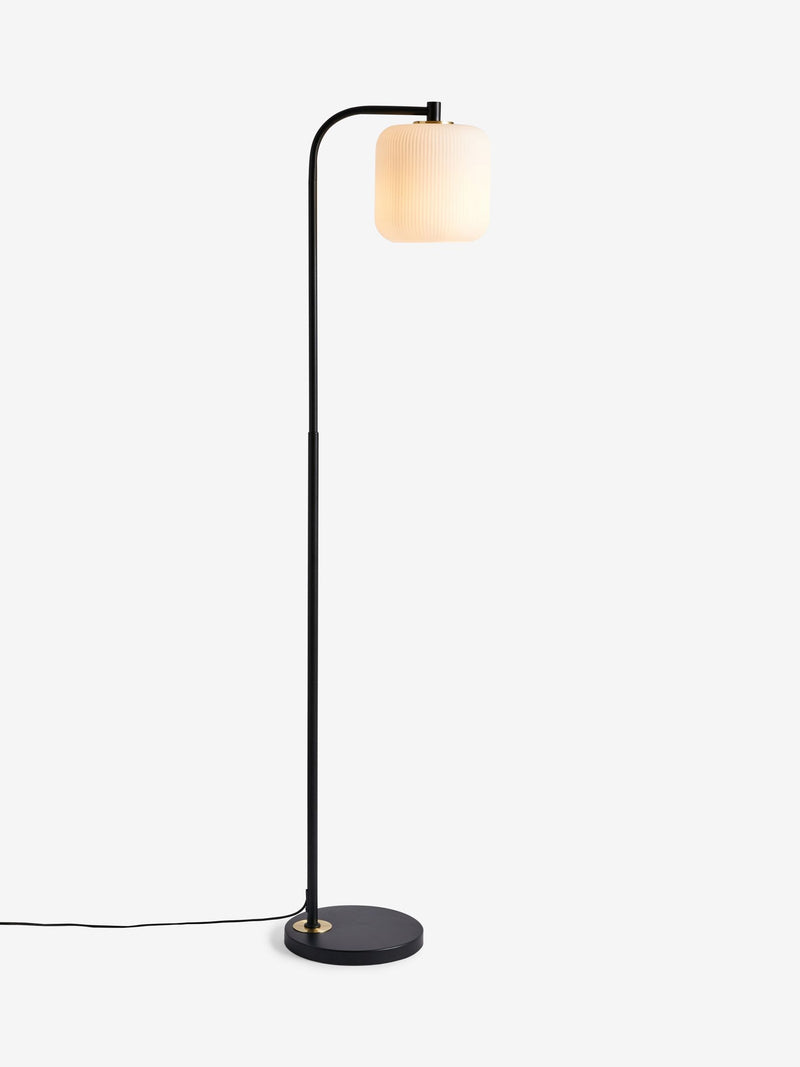Floor lamp Black Ryker 150cm tall - British product