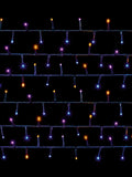 Premier Decorations Ltd Rainbow Pastel Christmas lights 37.5m - British product
