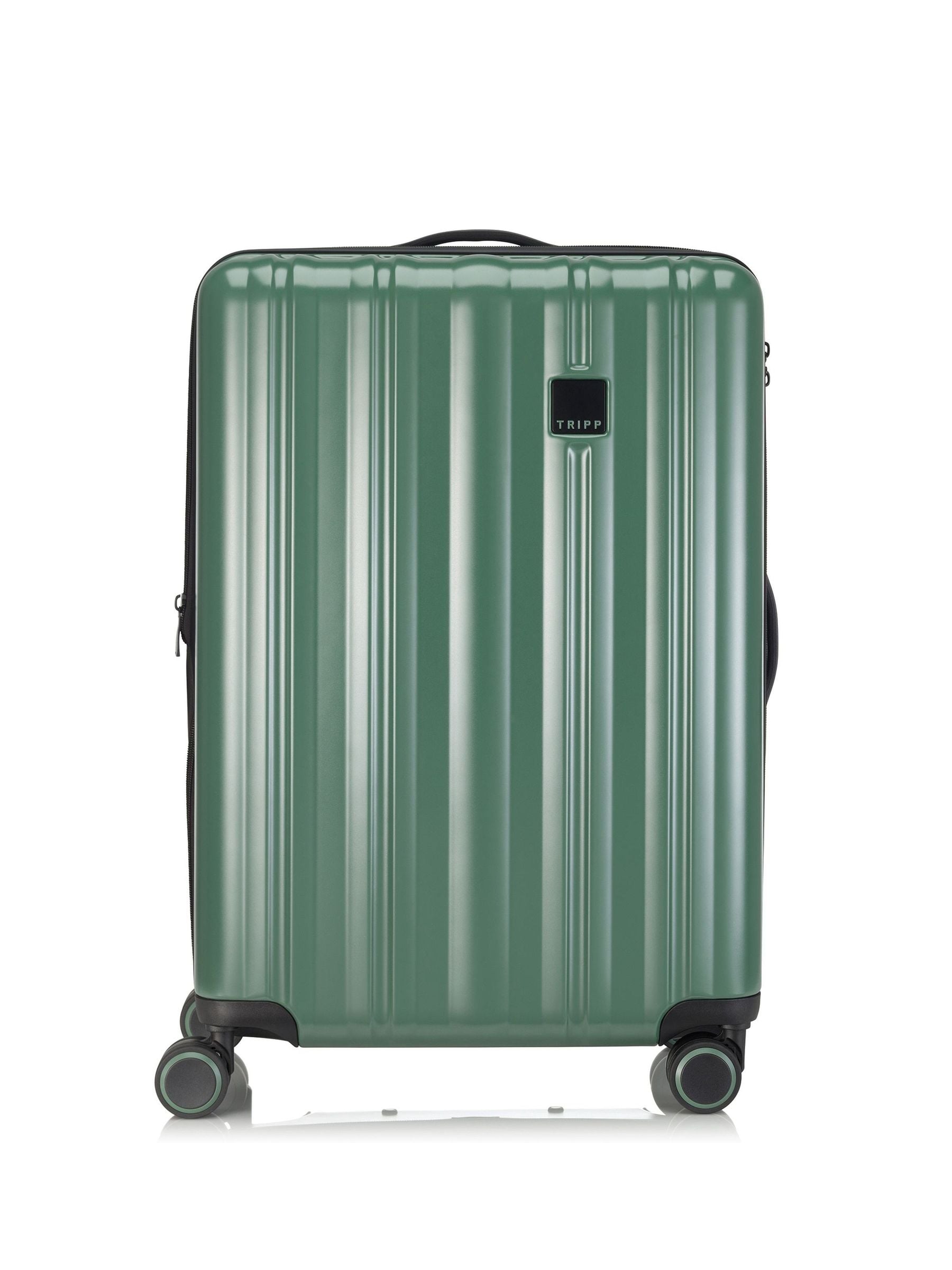 Tripp Silver Retro III Medium Expandable Suitcase