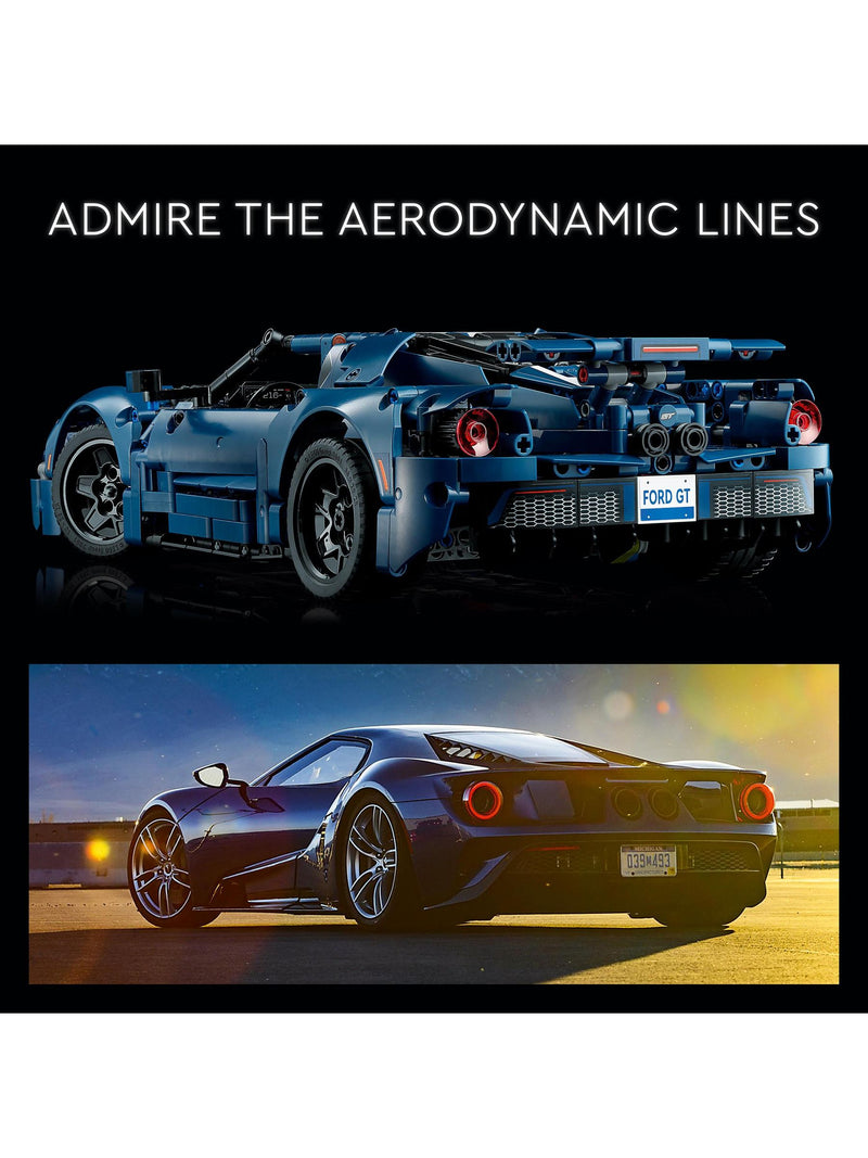 LEGO Technic 2022 Ford GT model set 1:12 scale, UK version