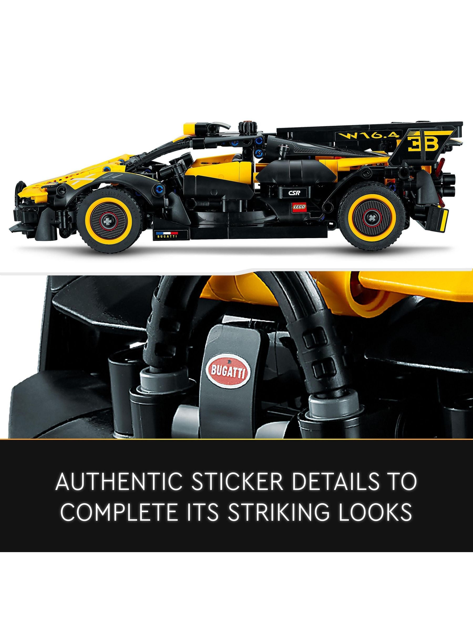 LEGO Technic Bugatti Bolide building set 42151 - British product