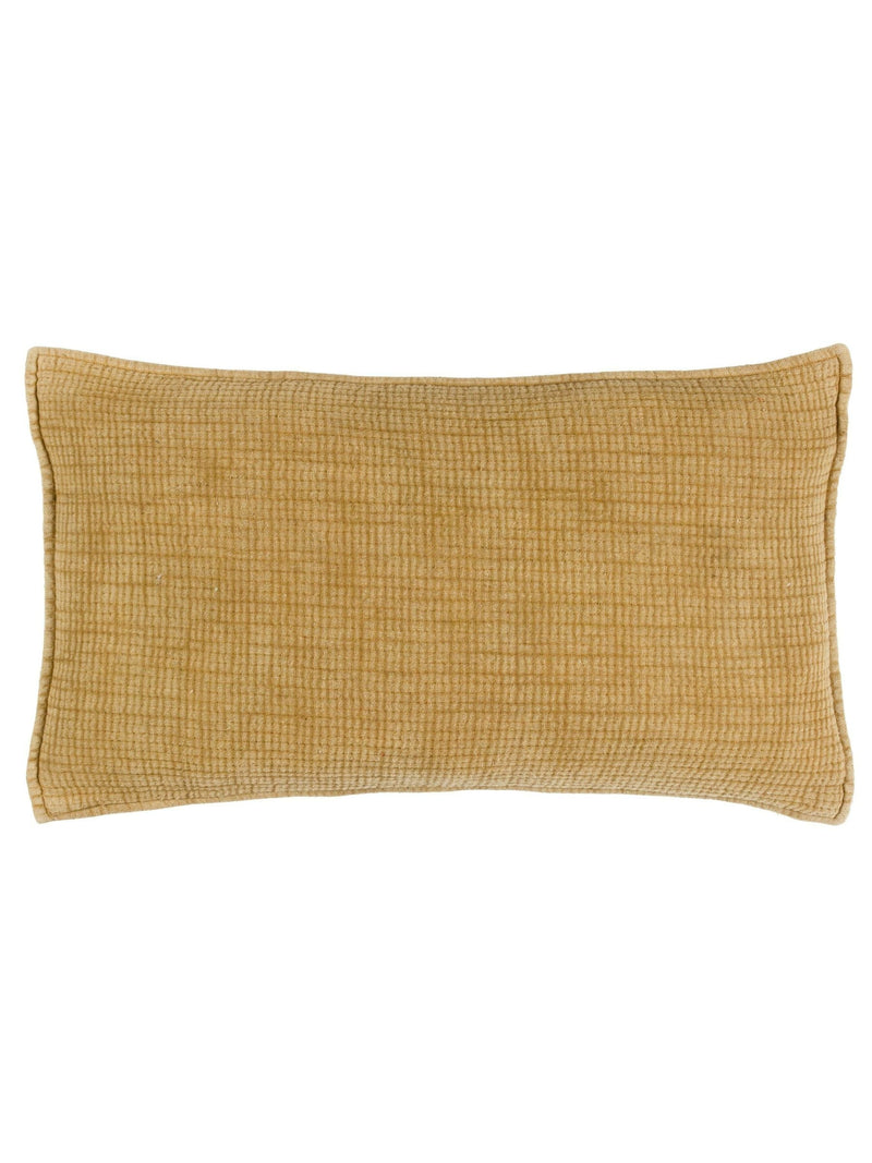 Yard Ribble cushion honey yellow 40x60cm, imported from the UK