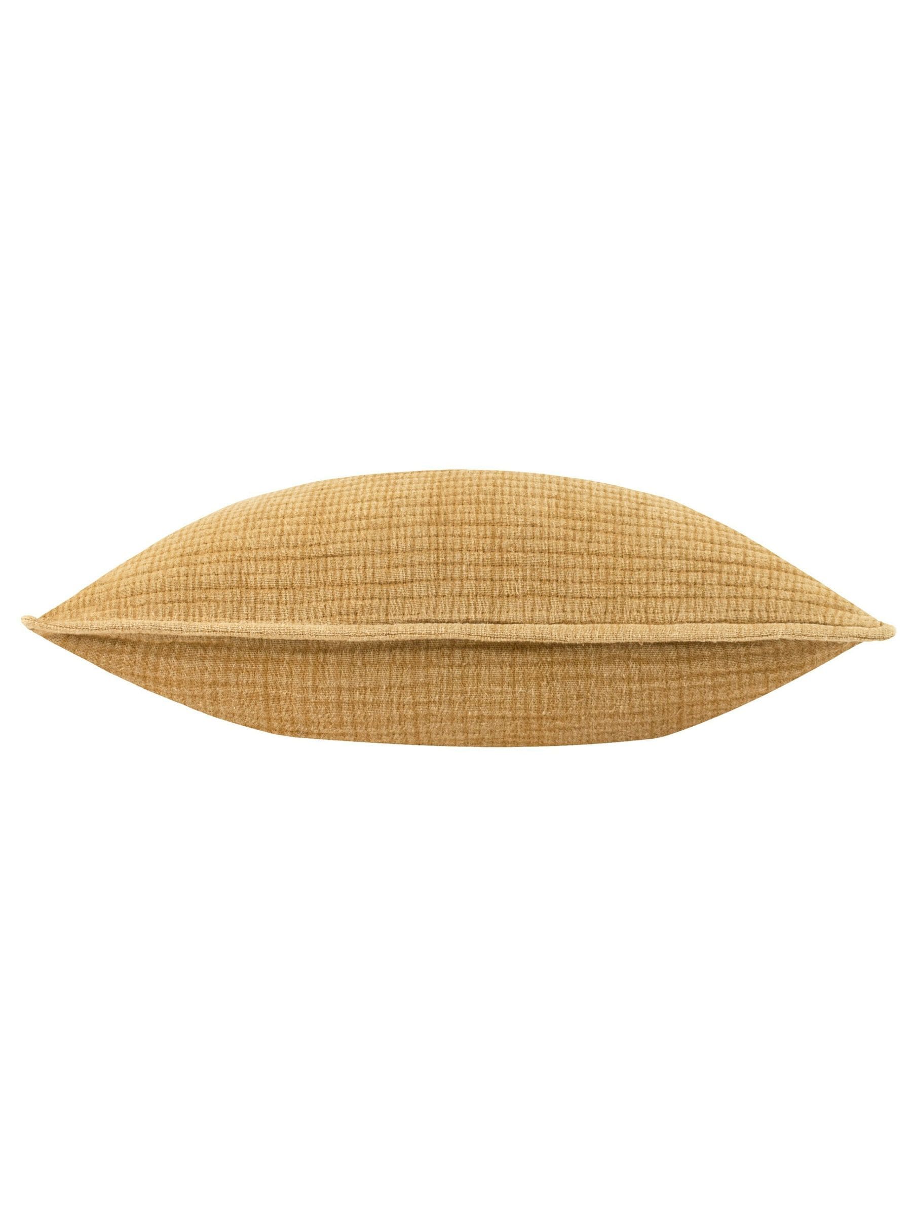 Yard Ribble cushion honey yellow 40x60cm, imported from the UK