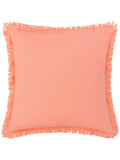 Furn coral pink Gracie filled cushion (British brand)