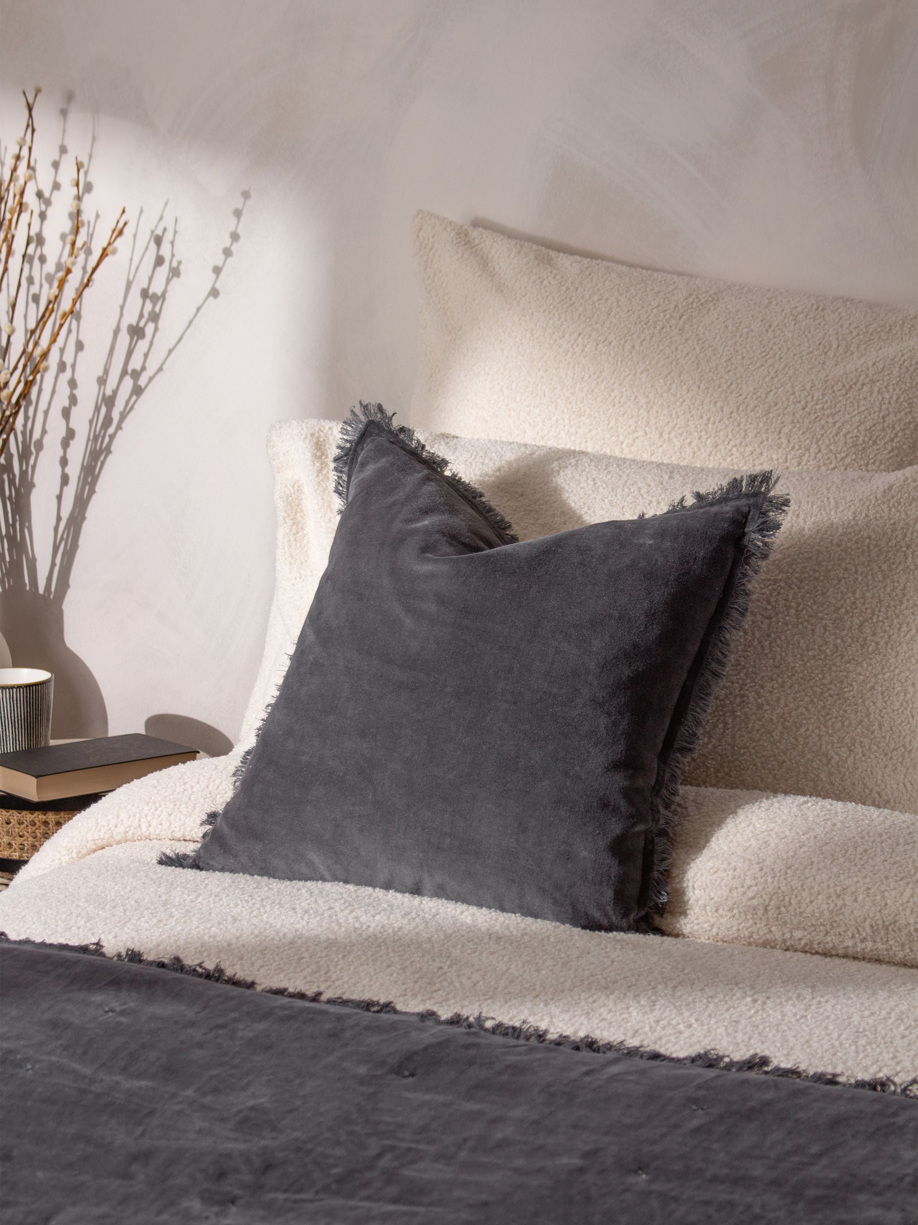 Yard Jaye velvet cushion 45cm (British brand)
