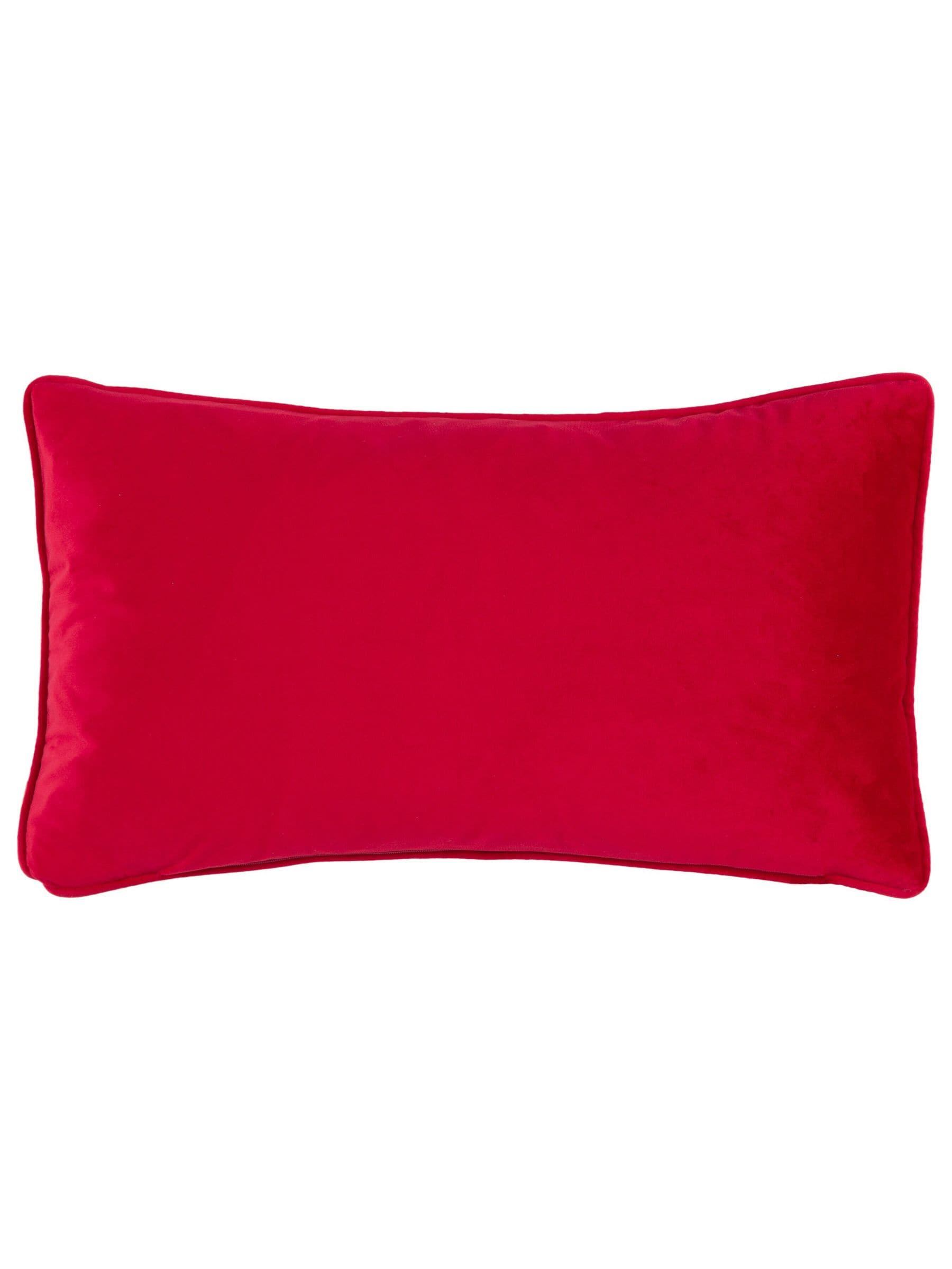 Evans Lichfield Christmas Dogs cushion 50x30cm, UK version