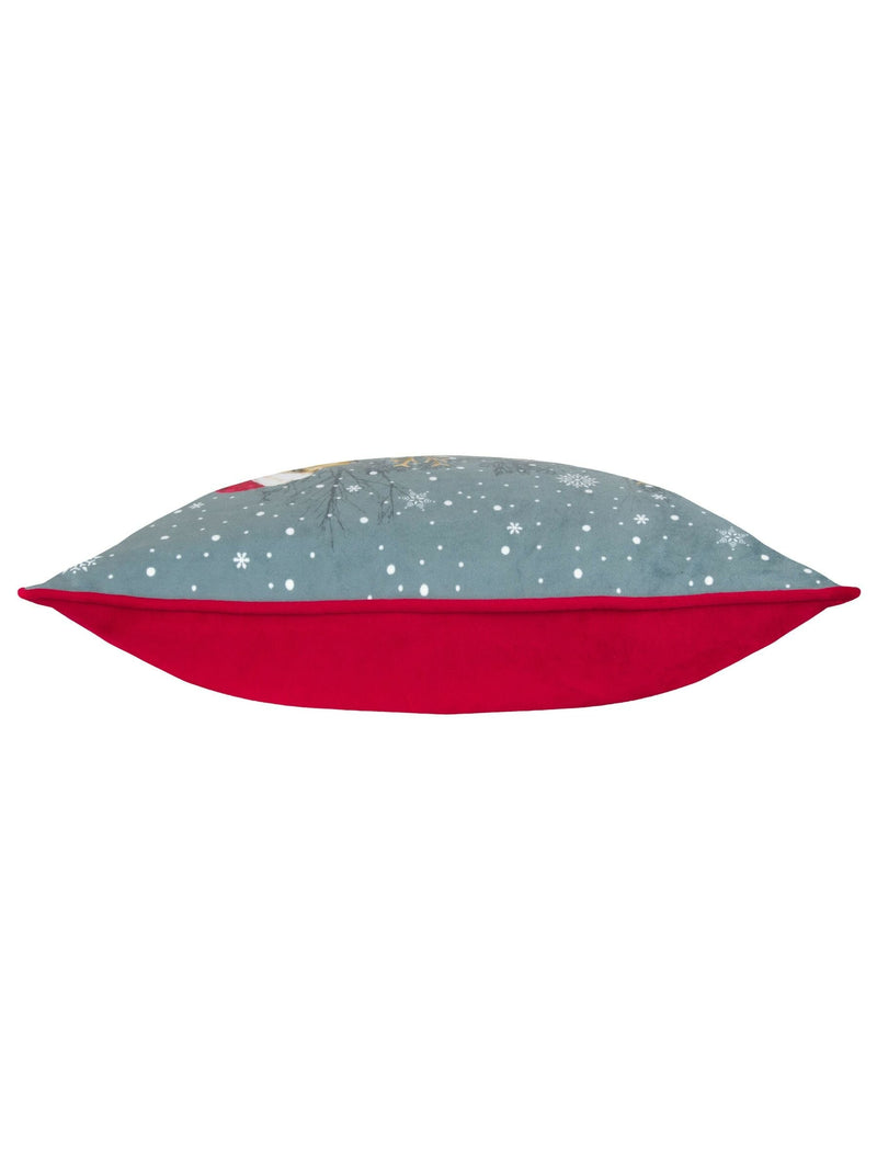 Evans Lichfield Christmas Dogs cushion 50x30cm, UK version
