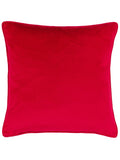 Furn reindeer velvet cushion with festive design, imported from the UK