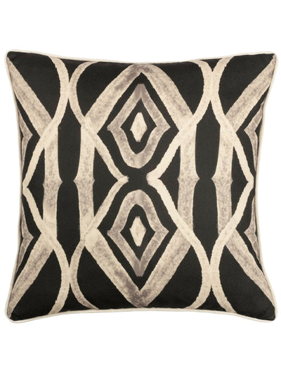 Next Wylder Black Cape Ikat Polyester Filled Cushion 50cm x 50cm- Buy online at McGrocer