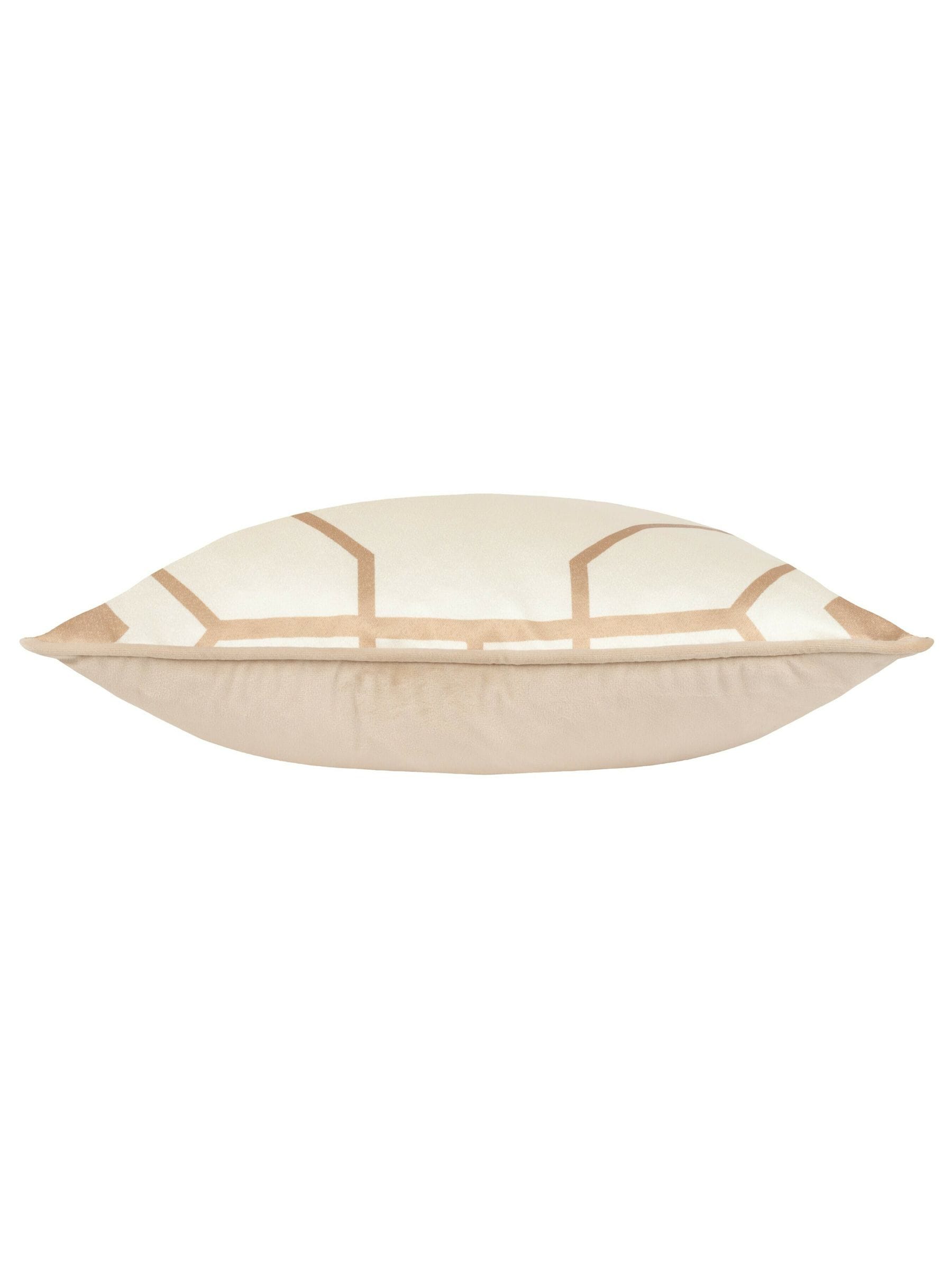 Furn Gold Bee Deco geometric cushion (British brand)