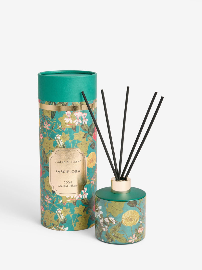 Clarke & Clarke plum and vanilla reed diffuser - British product