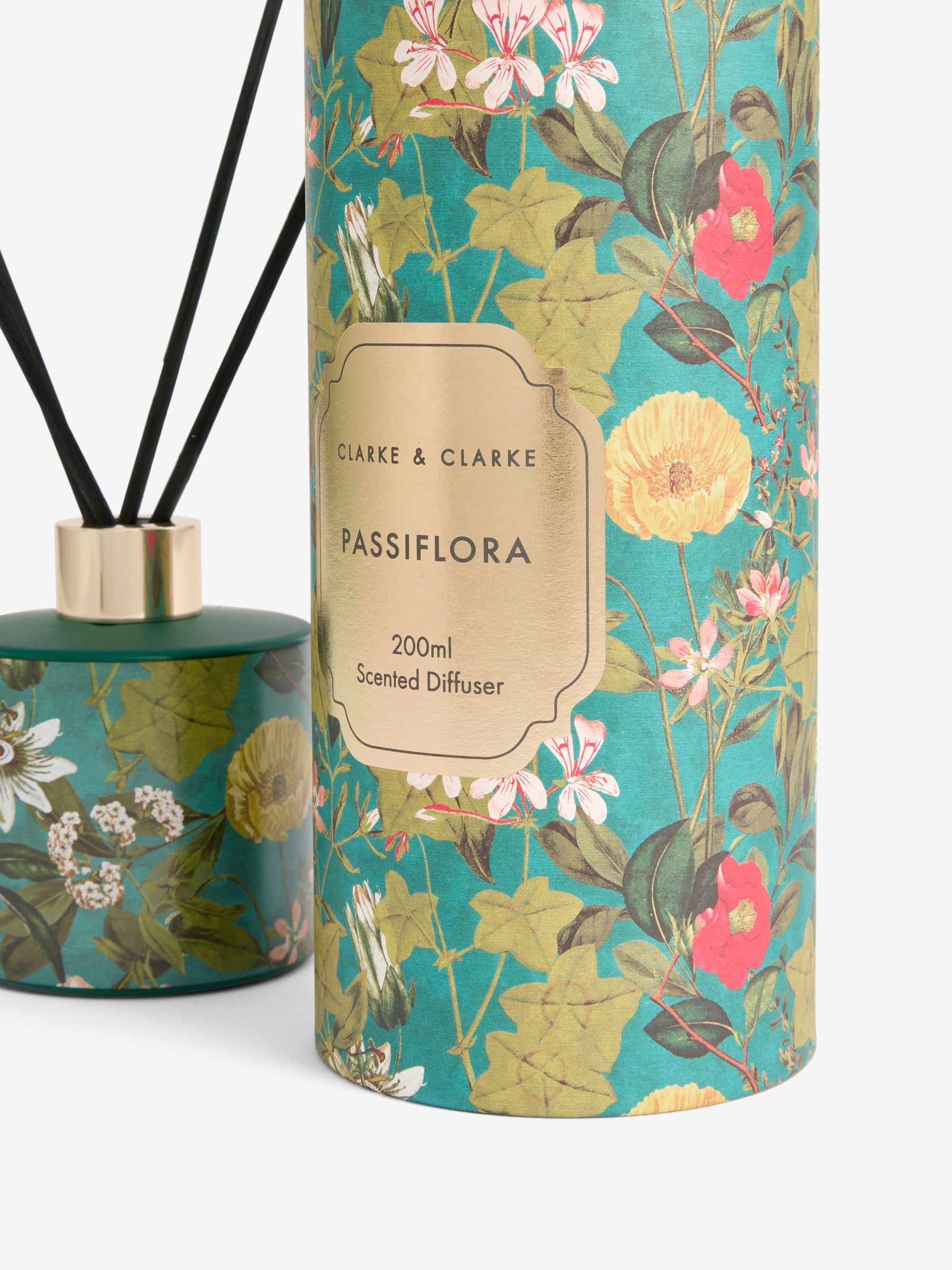 Clarke & Clarke plum and vanilla reed diffuser - British product