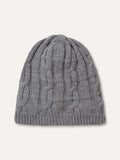 Sealskinz light grey waterproof cable knit beanie (British brand)