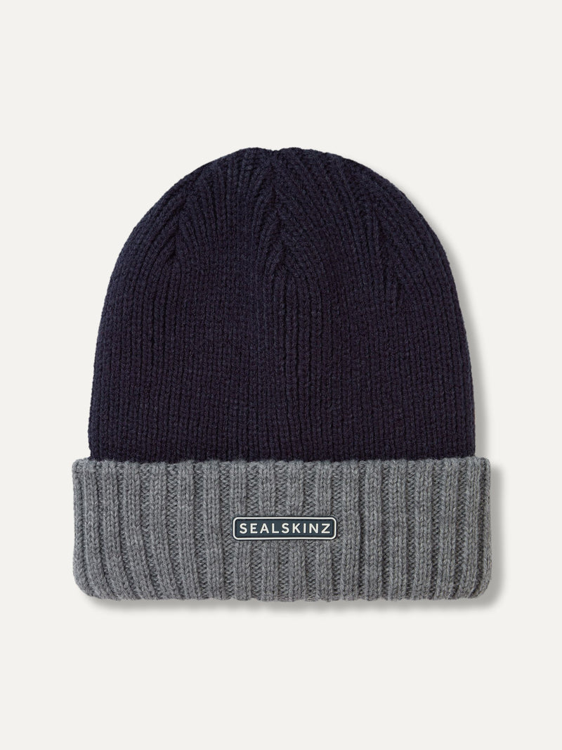 Sealskinz Bacton waterproof roll cuff beanie (British brand)