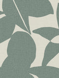 Green Art Leaf A4 wallpaper sample (British brand)