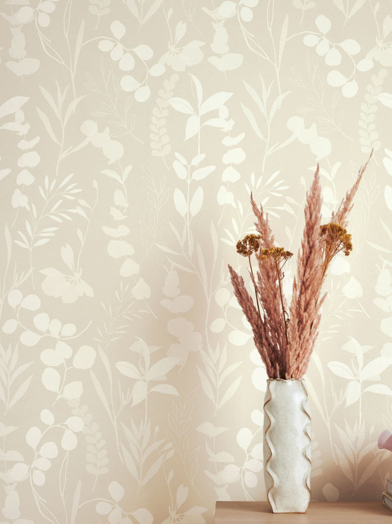 Wallpaper sample Neutral Light Harmony A4, imported from the UK